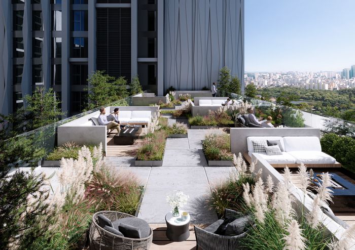 ‘더파크사이드 스위트’ 이미지. [사진 출처 = 현대건설]