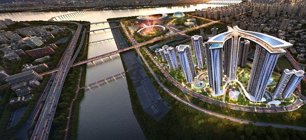 서울 송파구 잠실우성1·2·3차 재건축 조감도. [사진 출처 = GS건설]