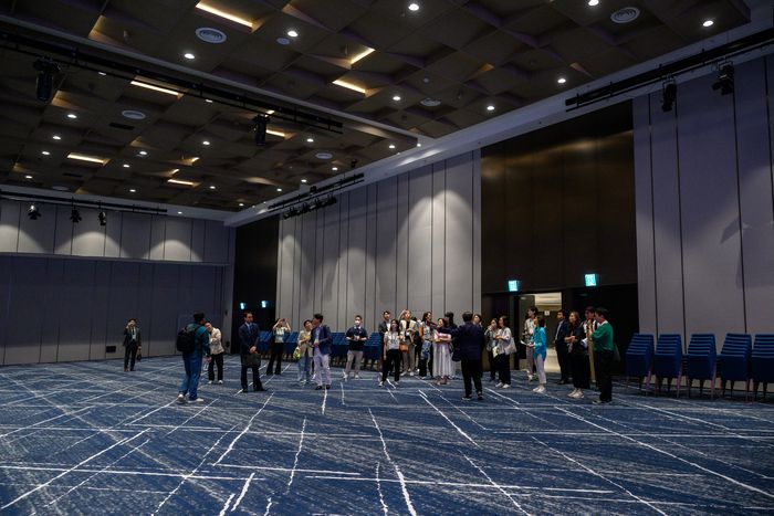 참가자들이 코엑스 마곡 시설을 답사하고 있다 / 사진=서울관광재단