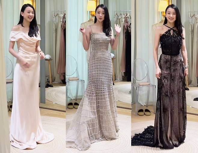 손연재는 전직 국가대표다운 탄탄한 라인과 우아한 무드로 팬들의 시선을 단숨에 사로잡았다.사진=손연재 SNS