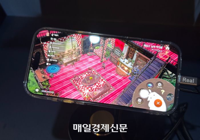 스마일게이트 로스트아크 모바일 ‘마이룸’ 콘텐츠. [사진=안선제 기자]