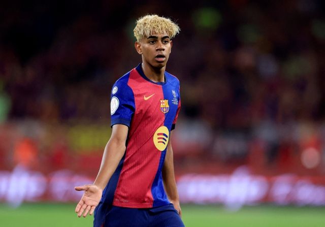 마커스 래시포드가 함께 뛰고 싶은 선수는 ‘이 선수’. 바르셀로나의 2007년생 초신성 라민 야말이다. 사진=REUTERS=연합뉴스