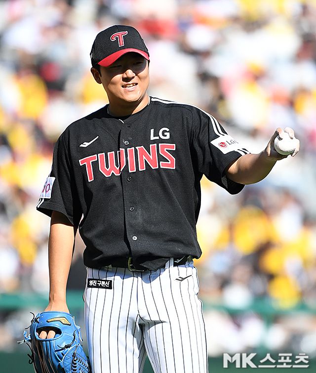 최근 연일 쾌투 중인 송승기. 사진=천정환 기자