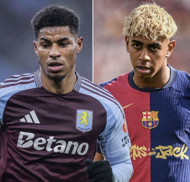 마커스 래시포드는 최근 스페인의 인플루언서 하비 루이스와의 인터뷰에서 라민 야말을 언급했다. 그는 야말과 함께 바르셀로나에서 뛰고 싶다는 의지를 드러냈다. 사진=X