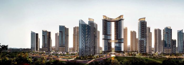 경기도 구리시 수택동 재개발 사업지 투시도. 현대건설