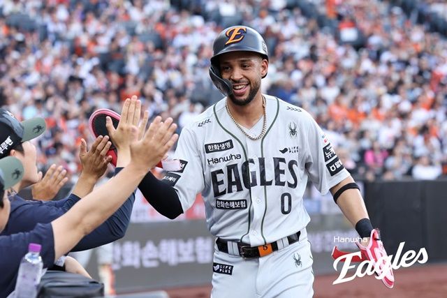 한화 리베라토는 22일 대전 키움전에서 큰 존재감을 뽐냈다. 사진=한화 제공