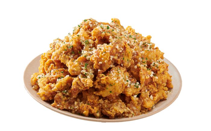 노랑통닭의 알싸한 마늘 치킨. [사진제공=노랑통닭]