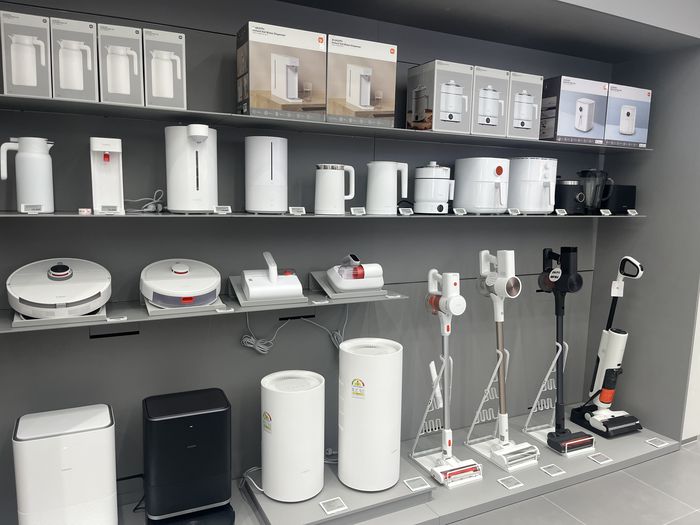 샤오미의 생활가전. [사진=안서진 기자]