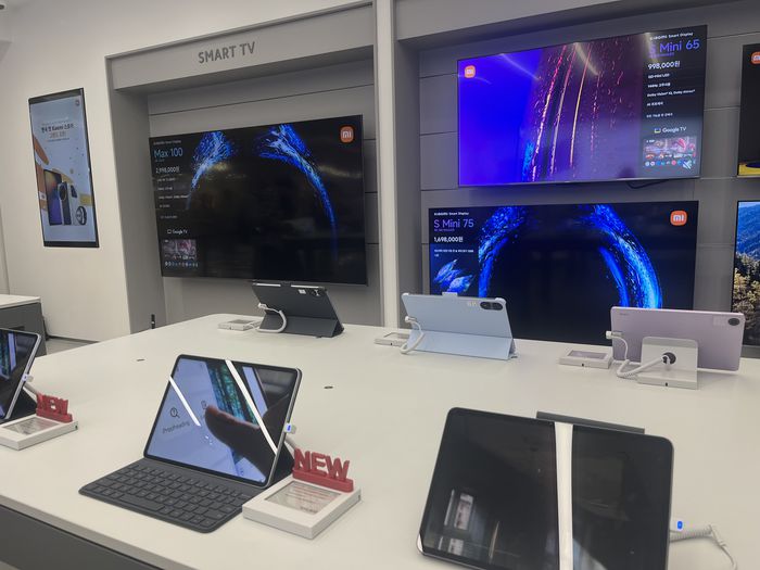 샤오미 스토어의 모습. [사진=안서진 기자]