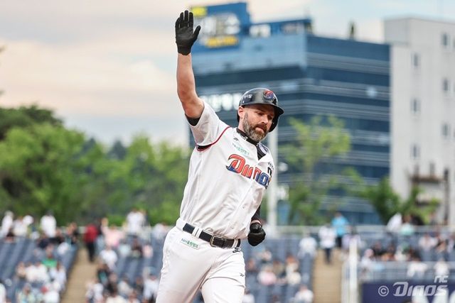 데이비슨은 25일 창원 롯데전에서 홈런포를 가동했다. 사진=NC 제공