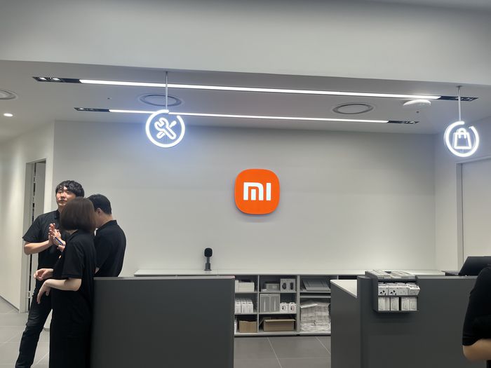 매장 가장 안쪽에 위치한 서비스 센터. [사진=안서진 기자]