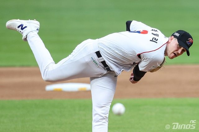 다승 공동 선두에 오른 라일리. 사진=NC 제공