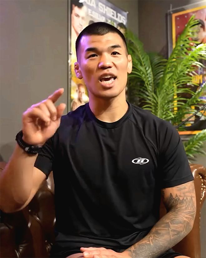 고석현이 2025년 6월 대한민국 24호 파이터로 데뷔하기에 앞서 UFC 코리아 인터뷰를 하고 있다. 사진=TKO