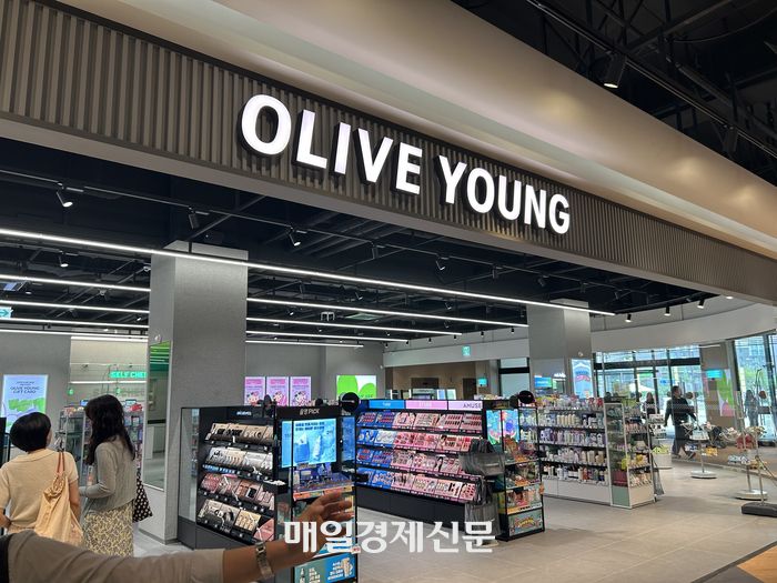 스타필드 마켓 킨텍스점 올리브영. [변덕호 기자]