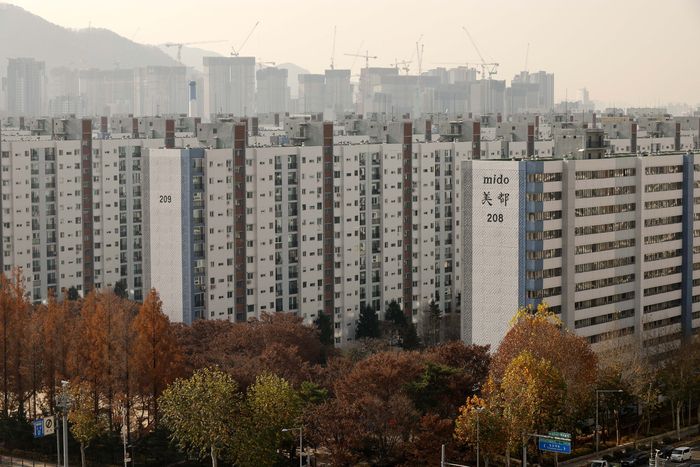 서울 강남 대치 미도아파트 전경. [김호영 기자]