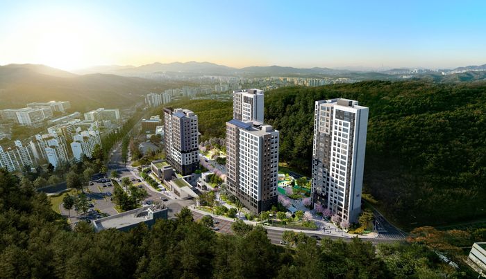 분당 아테라 조감도. 금호건설