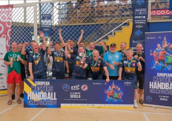 사진 EHF 유럽 마스터즈 2025 핸드볼선수권대회 시상식, 사진 출처=유럽핸드볼연맹