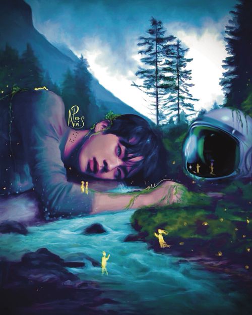 Himanshi B, ‘The Lonely Astronaut Jin’  <사진제공=25th Hour Collective>