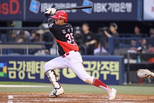 김석환은 29일 잠실 LG전에서 클러치 능력을 뽐냈다. 사진=KIA 제공