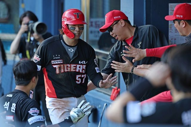 고종욱은 29일 잠실 LG전에서 맹활약했다. 사진=KIA 제공