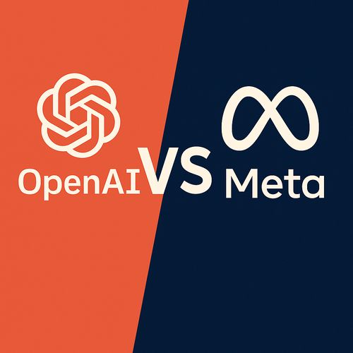 오픈AI vs 메타 [그림=  챗GPT]