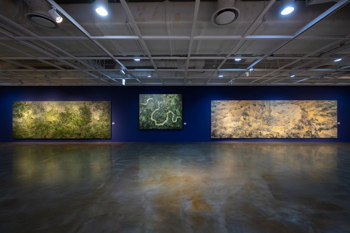 2024년 제2회 호반미술상 수상작가인 강요배 작가의 전시전경  <호반문화재단>