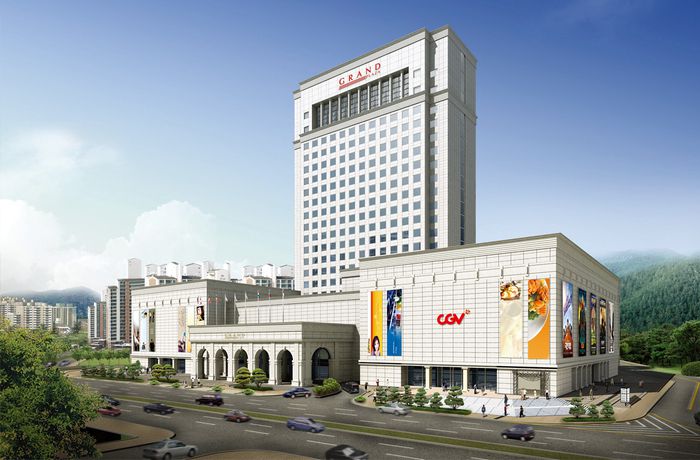 청주 엔포드 호텔 외관 전경 / 사진=엔포드 호텔