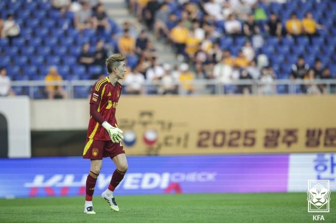 울산 HD 조현우 골키퍼. 사진=대한축구협회