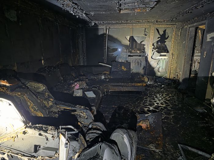 2일 오후 10시 58분께 부산 기장군 기장읍 한 아파트에서 부모가 없는 사이 불이 나 8살, 6살 자매가 숨졌다. [부산소방재난본부]