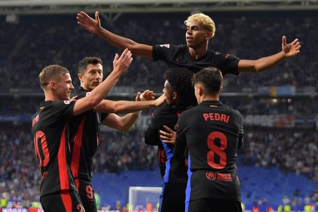 FC 바르셀로나 선수들. 사진=AFP=연합뉴스