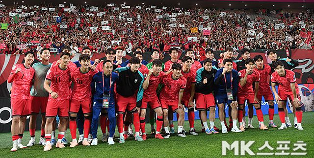 대한민국은 11회 연속 월드컵 진출에 성공한 강팀이다. 사진=천정환 기자