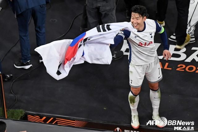 손흥민은 지난 시즌 토트넘에서 주급 20만 파운드(한화 약 3억 7,000만 원)를 받은 것으로 알려진다. 사진=AFPBBNews=News1