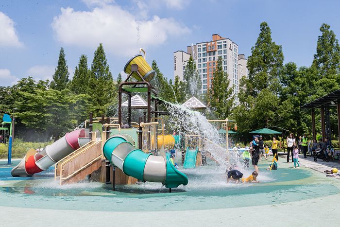 서울 영등포구 영등포공원 물놀이장. <제공=서울 영등포구>