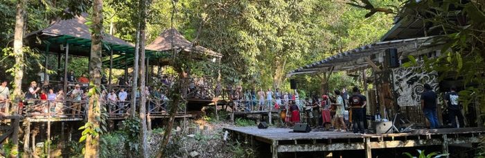 쿠칭 열대우림에서 펼쳐진 RWFM 2025 / 사진=홍지연 여행+ 기자