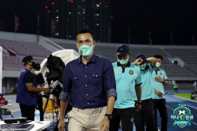 김길식 감독. 사진=한국프로축구연맹