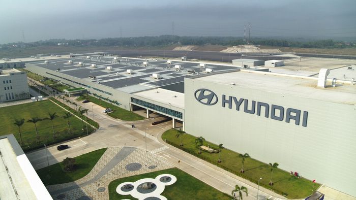 A view of Hyundai Motor’s Indonesia plant. (Hyundai Motor)