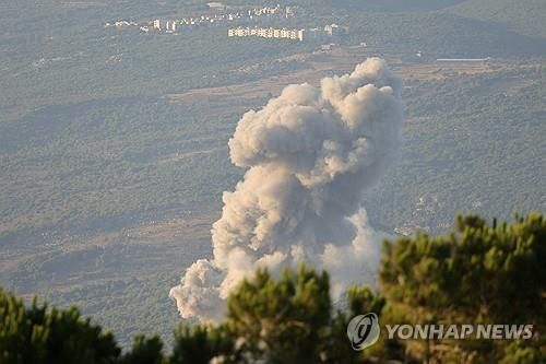 이스라엘군이 레바논 북부 트리폴리 지역을 드론으로 공습했다. [사진출처 = 연합뉴스]