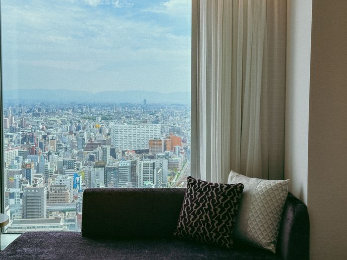 객실서 보이는 전망 / 사진=권효정 여행+ 기자