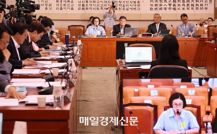 9일 국회 법제사법위원회 전체회의에서 열린 검찰개혁 법안 관련 공청회가 열리고 있다. 2025.7.9[이충우기자]