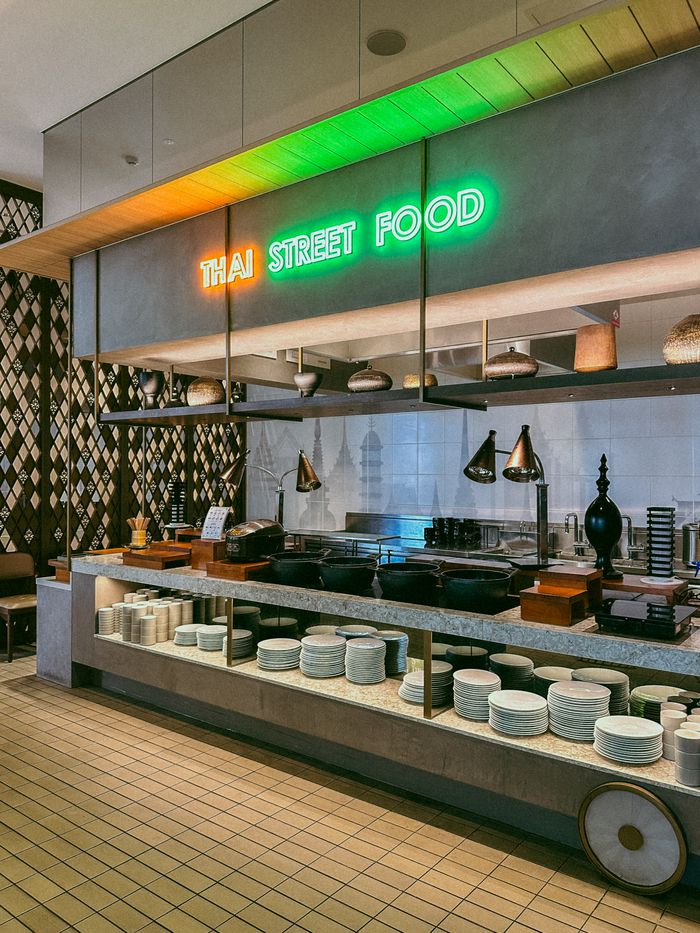 호텔 내부에 위치한 정통 태국 레스토랑 수안부아(Suan Bua) / 사진=권효정 여행+ 기자