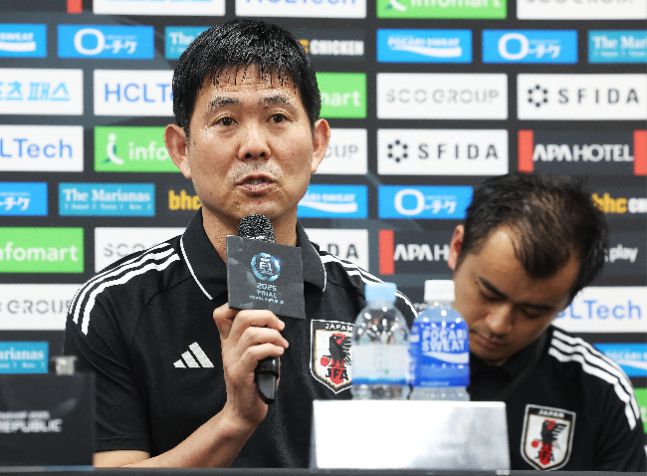 모리야스 하지메 감독. 사진=연합뉴스 제공