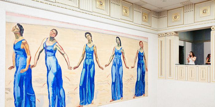 페르디낭 호들러 벽화 [무한을 향한 시선] ©김슬기