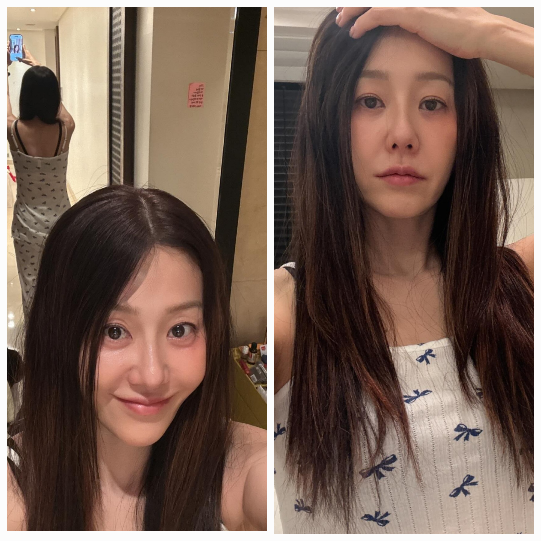 고현정은 아무 말 없이 셀카를 올렸다.사진=고현정 SNS