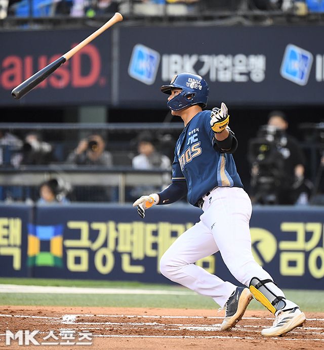 NC의 핵심 전력인 김주원. 사진=천정환 기자