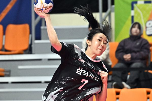 사진 삼척시청 신은주, 사진 제공=한국핸드볼연맹