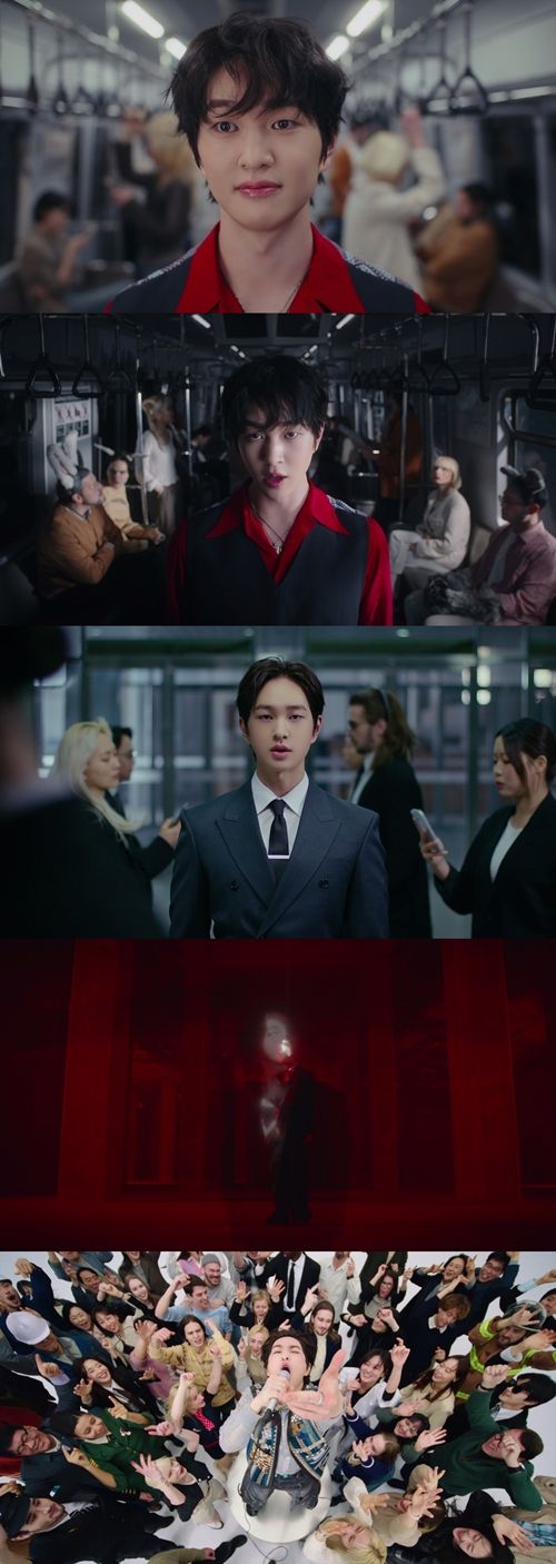 온유가 15일 오후 6시 각종 음원 사이트를 통해 정규 2집 ‘PERCENT(퍼센트)’를 발매했다. 사진=그리핀엔터테인먼트