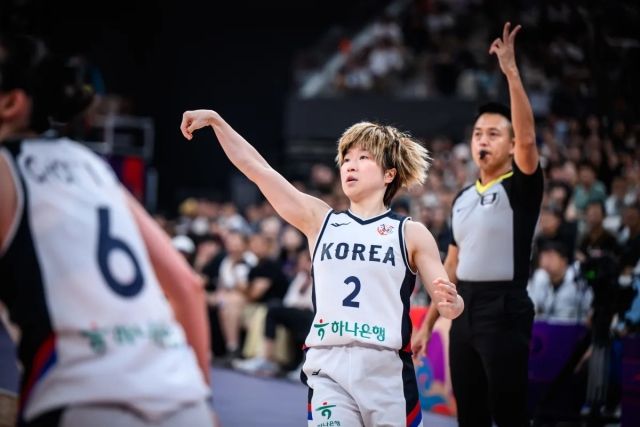 안혜지는 대한민국의 포인트가드로서 제 역할을 다 해냈다. 사진=FIBA 제공