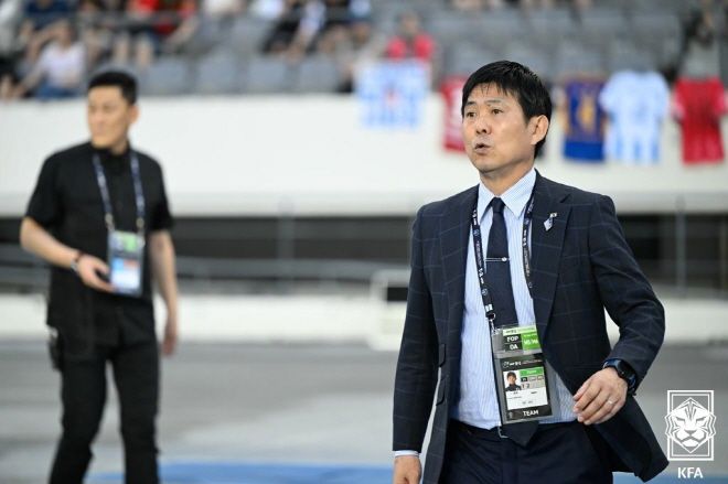 모리야스 하지메 일본 축구 대표팀 감독. 사진=대한축구협회