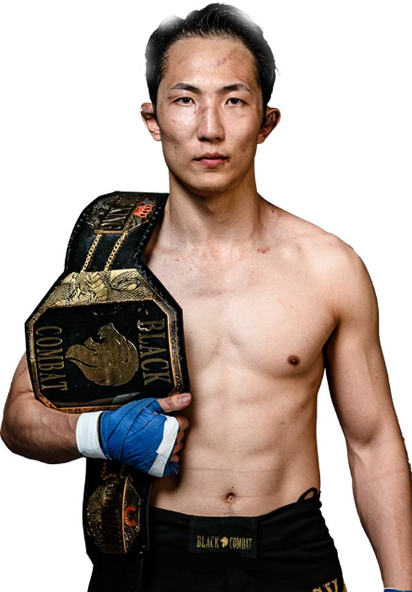 대한MMA연맹 박평화 수석부회장인 자신이 대표로 있는 블랙컴뱃의 초대 언더그라운드 챔피언이다. 사진=이데아 파라곤