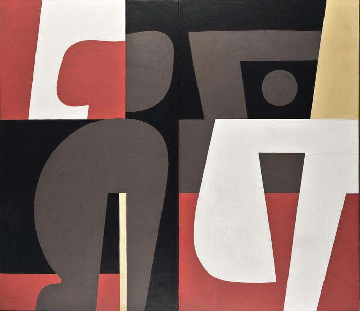 Moralis Yannis [Love Scene], 1982 ©National Gallery-Alexandros Soutsos Museum